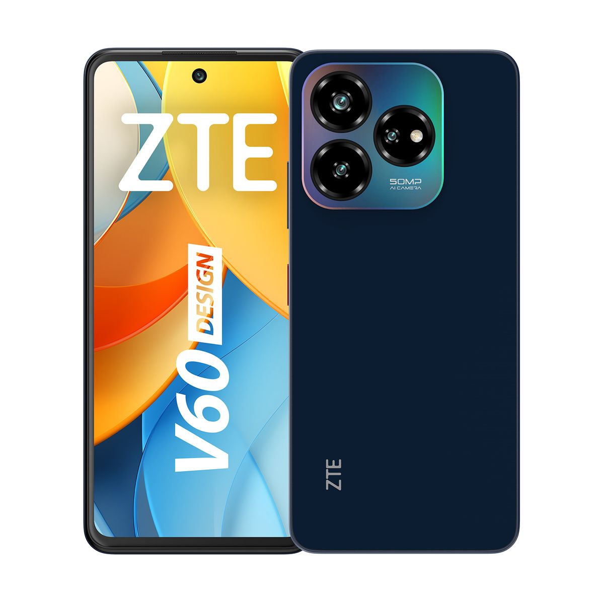 ZTE - Smartphone Zte V60 Design 6Gb 256Gb Azul