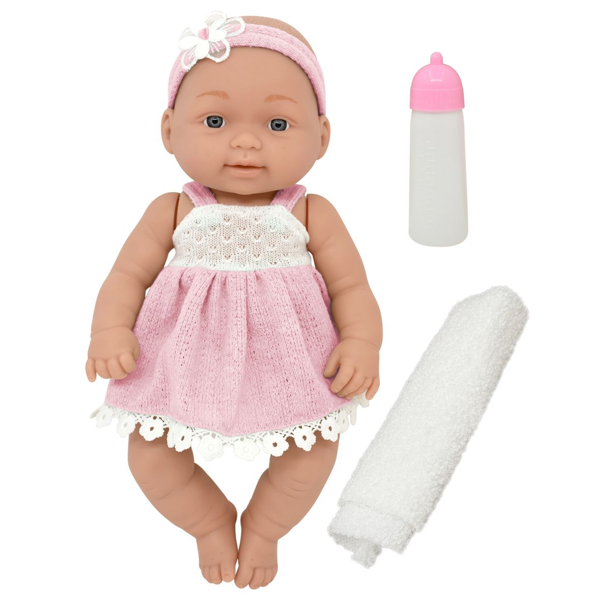 NEW ADVENTURES - Muñeca Bebé Feliz 30 cm