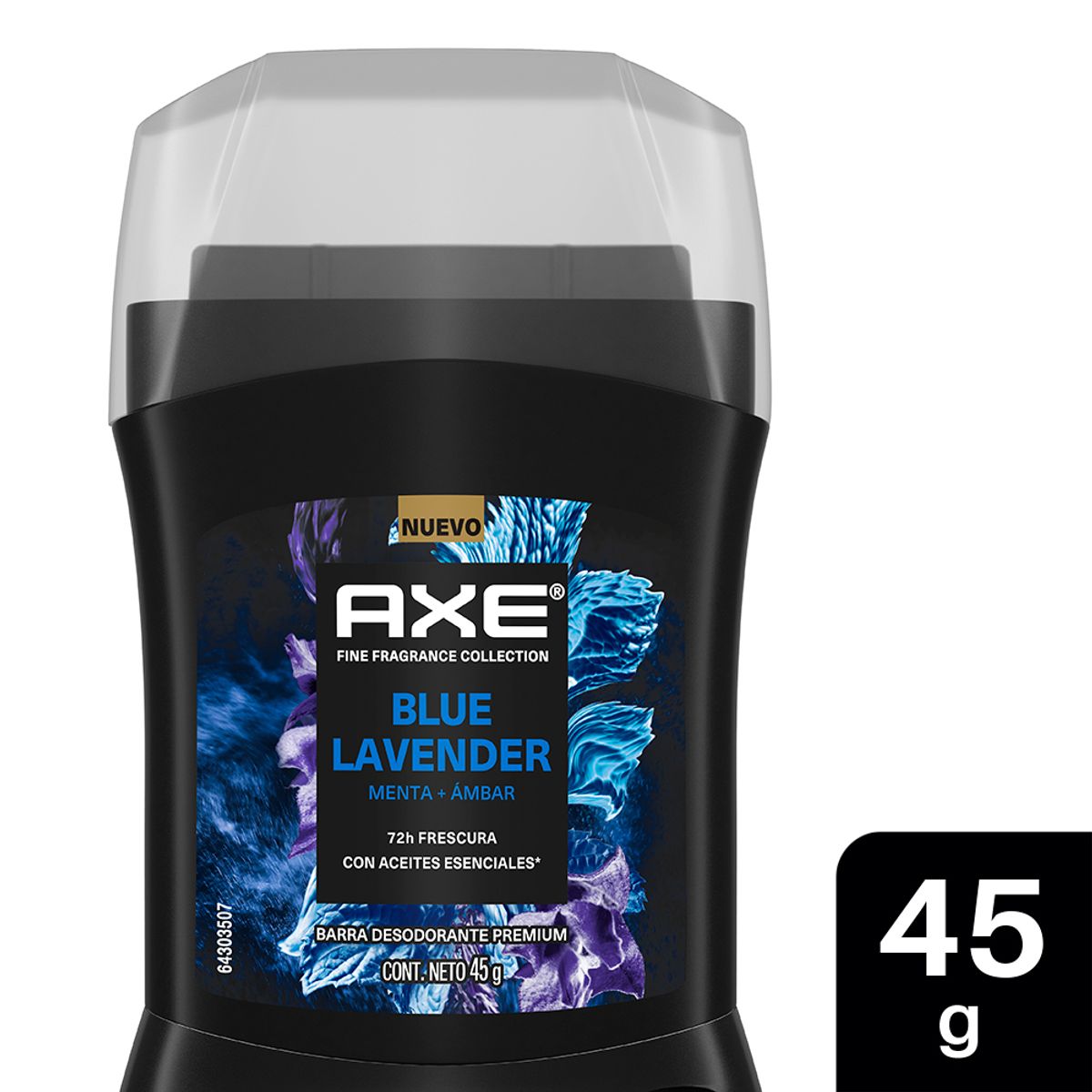 AXE - Desodorante en Barra Axe Blue Lavender Envase 45 g