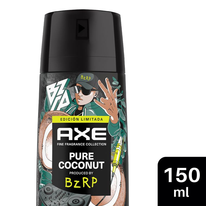 AXE - Desodorante Body Spray  Axe BZRP Pure Coconut 150mL