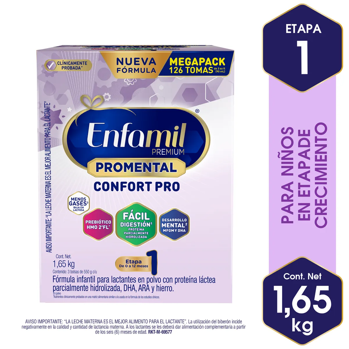 ENFAMIL CONFORT - Fórmula Infantil Enfamil Confort Premium Caja 1.65 Kg