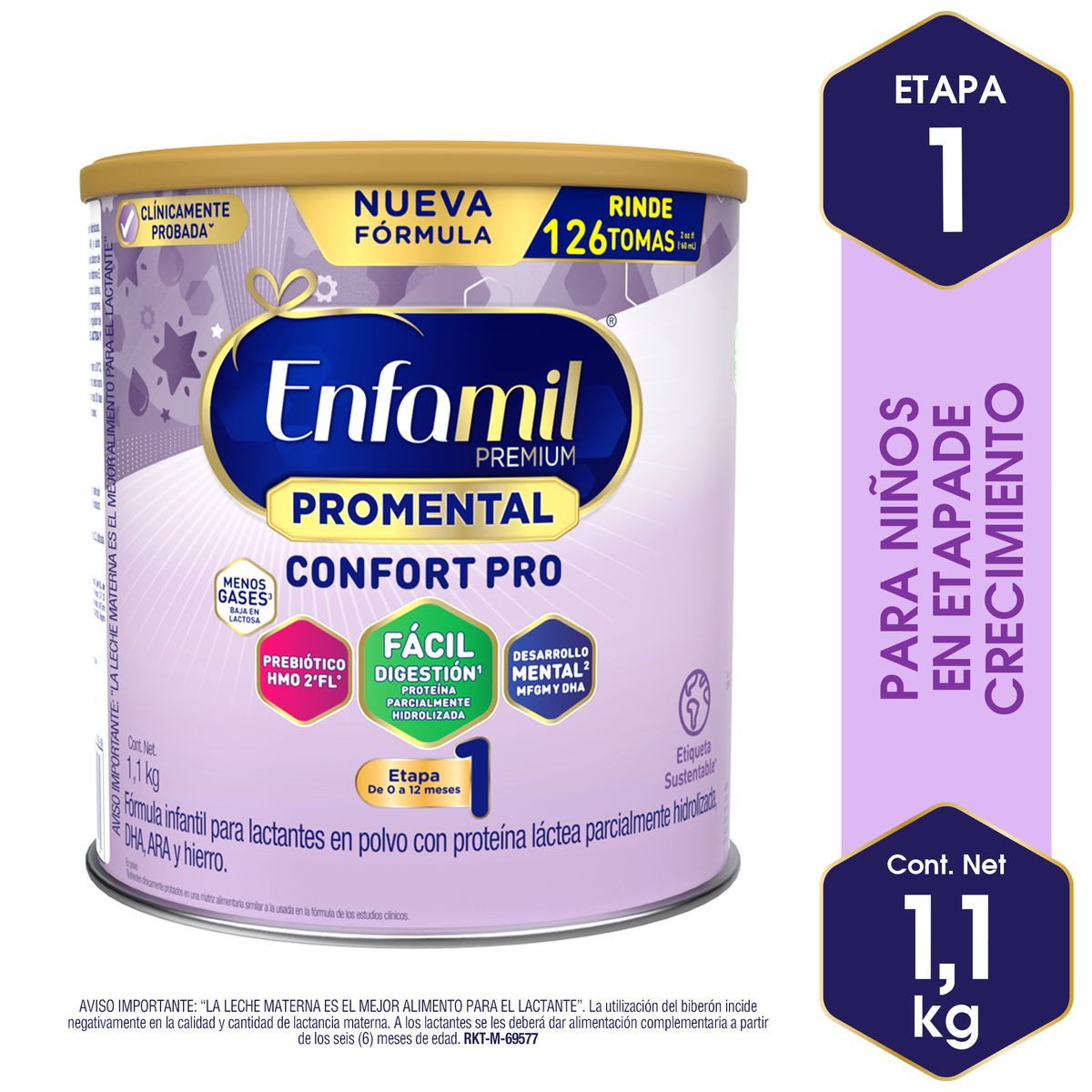 ENFAMIL - Fórmula Infantil Enfamil Confort Premium Lata 1.1 Kg