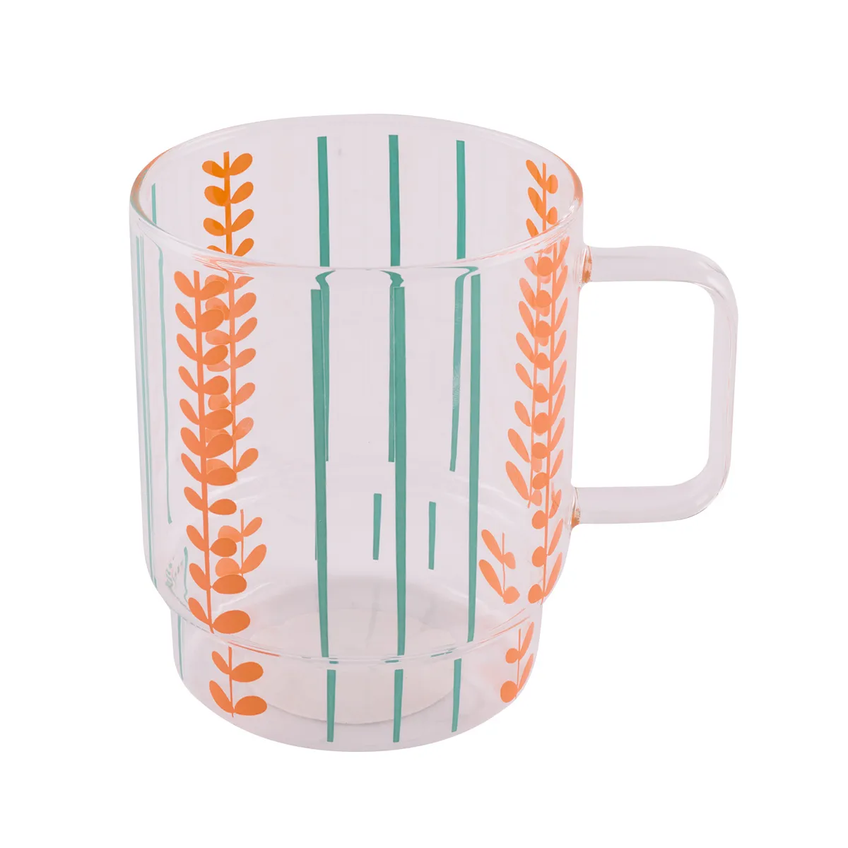 Casa Joven - Taza Mug Vidrio Amor Café Manzanilla