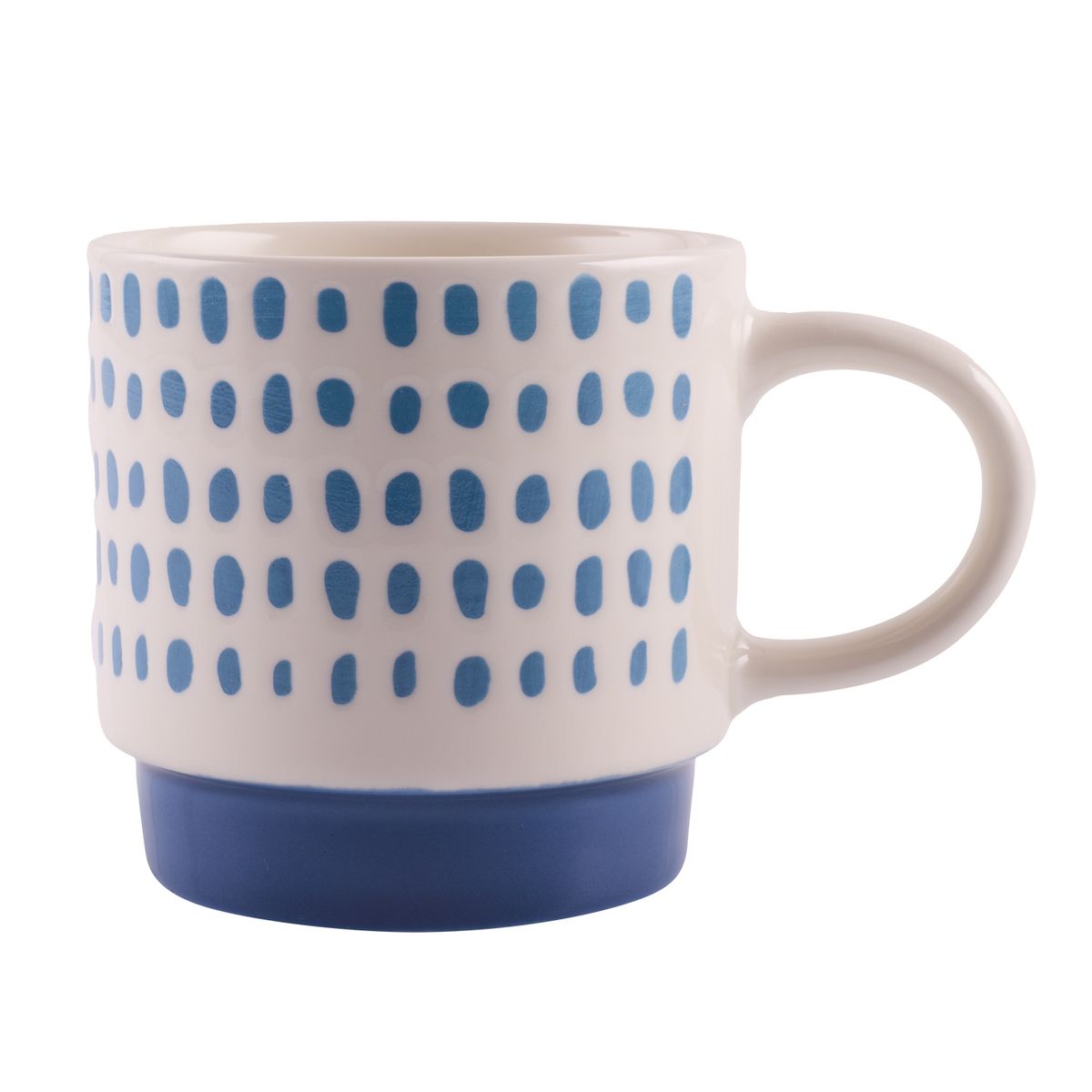 Casa Joven - Taza Mug Amor y Café Puntos Azules