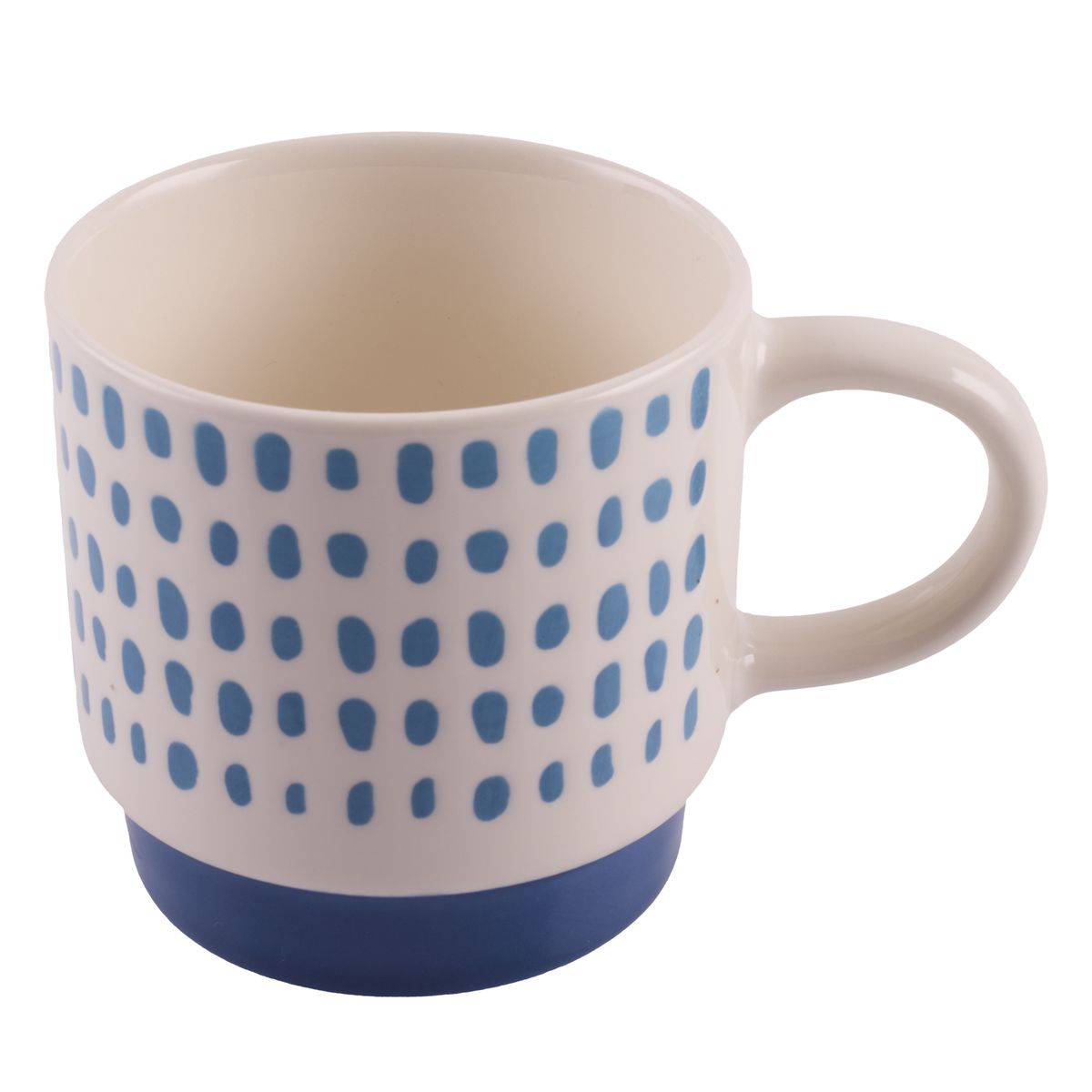 Casa Joven - Taza Mug Amor y Café Puntos Azules