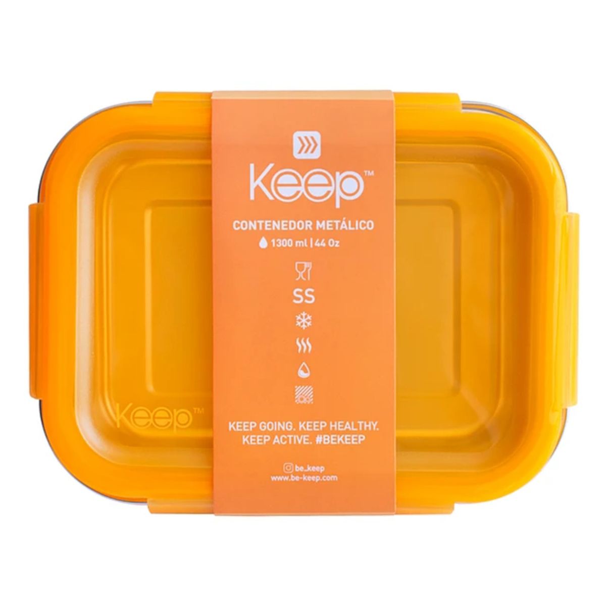 Keep - Hermético Keep Metálico 1300 mL