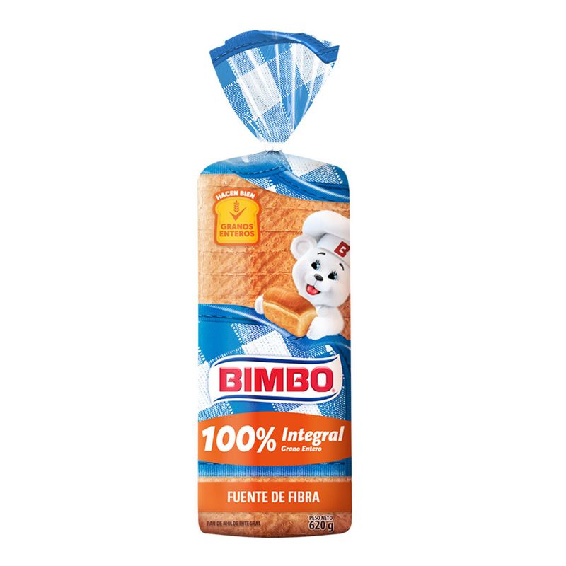BIMBO - PAN D MOLDE INTEGRAL FAMILIAR 620G BIMBO