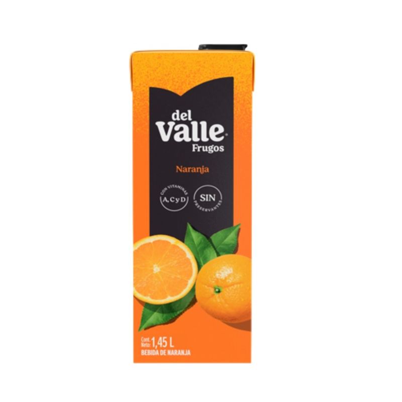 FRUGOS - BEBIDA FRUGOS DEL VALLE NARANJA X 1.45L