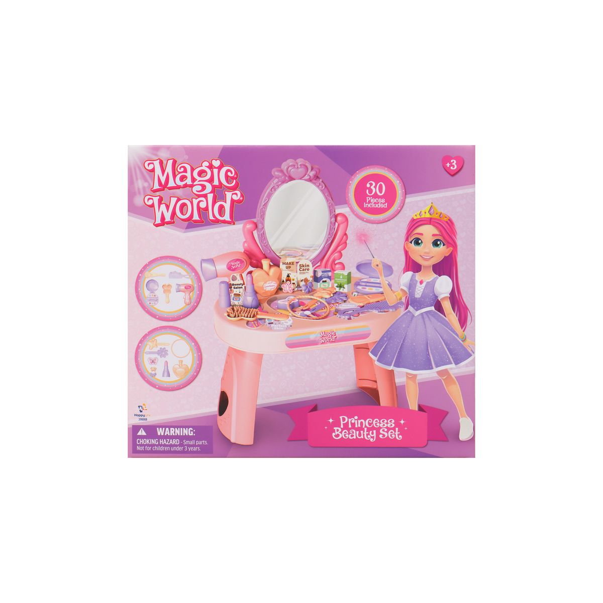 HAPPY LINE - Mesa Tocador 30 Pzas