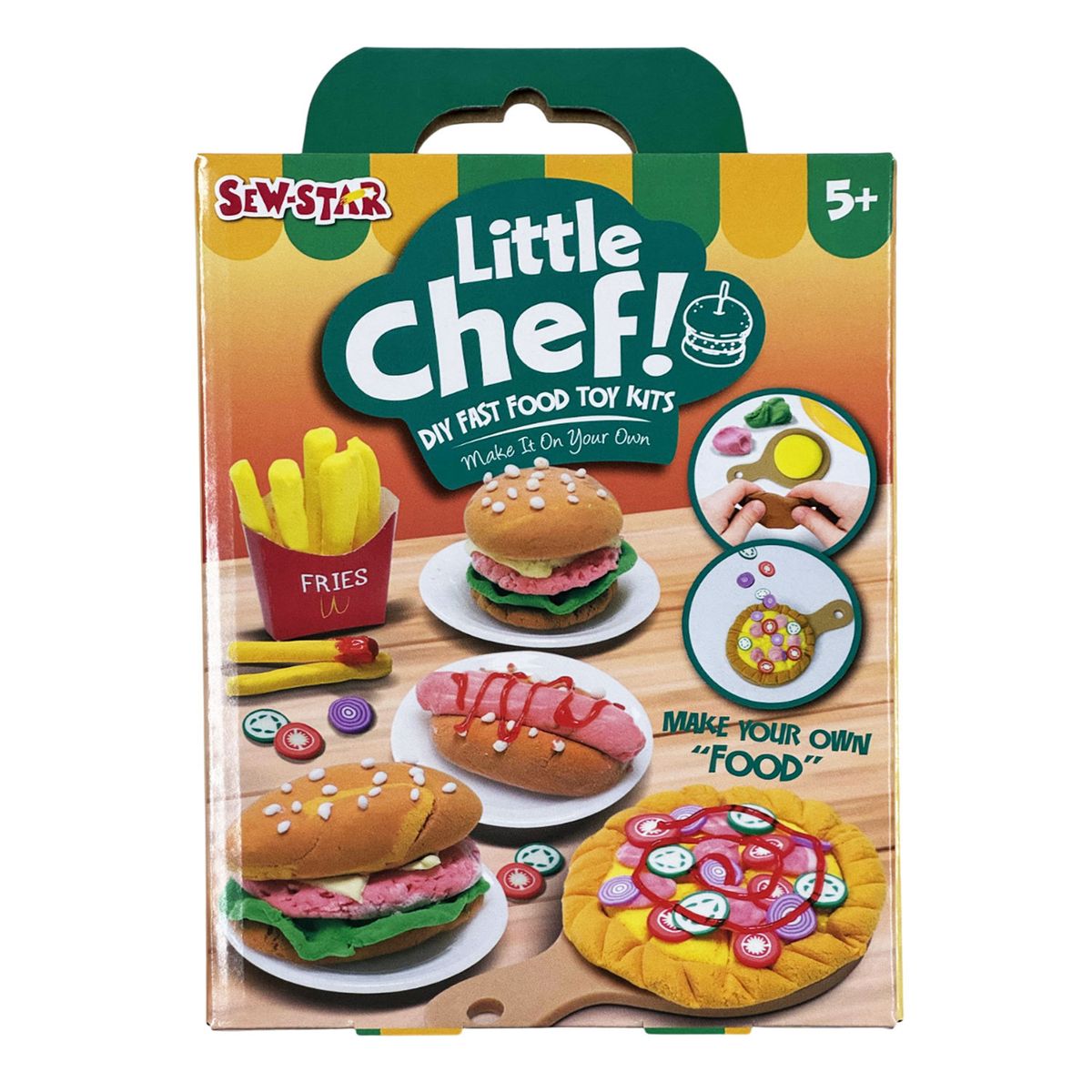 Sew Star - Diy Fast Food Toy Kit