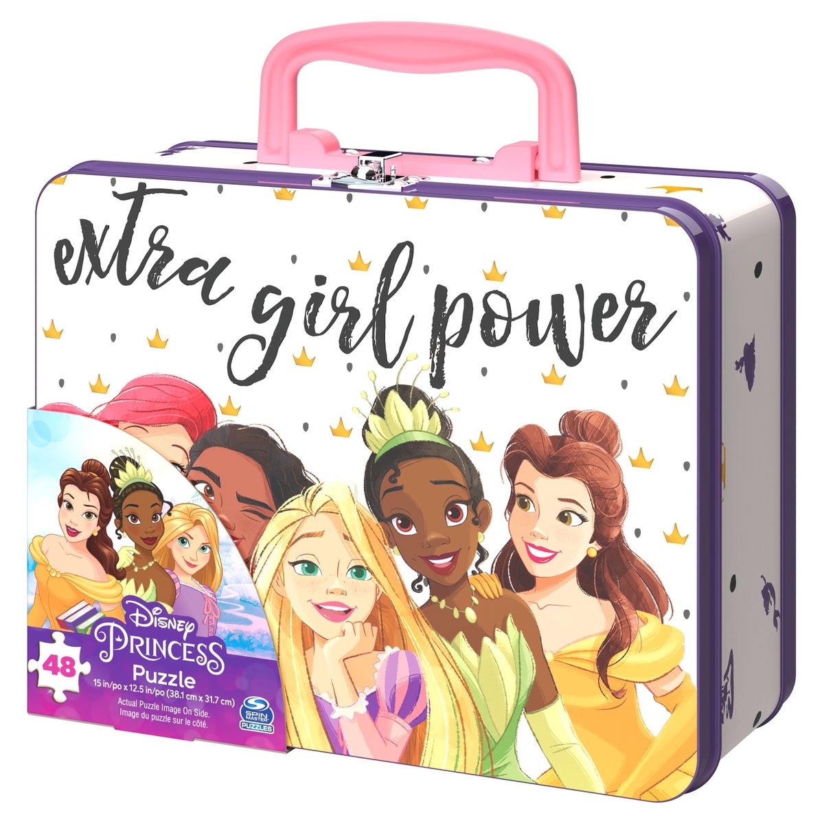 SUCKOT - Lonchera Rompecabeza Princesas 48 Pzas