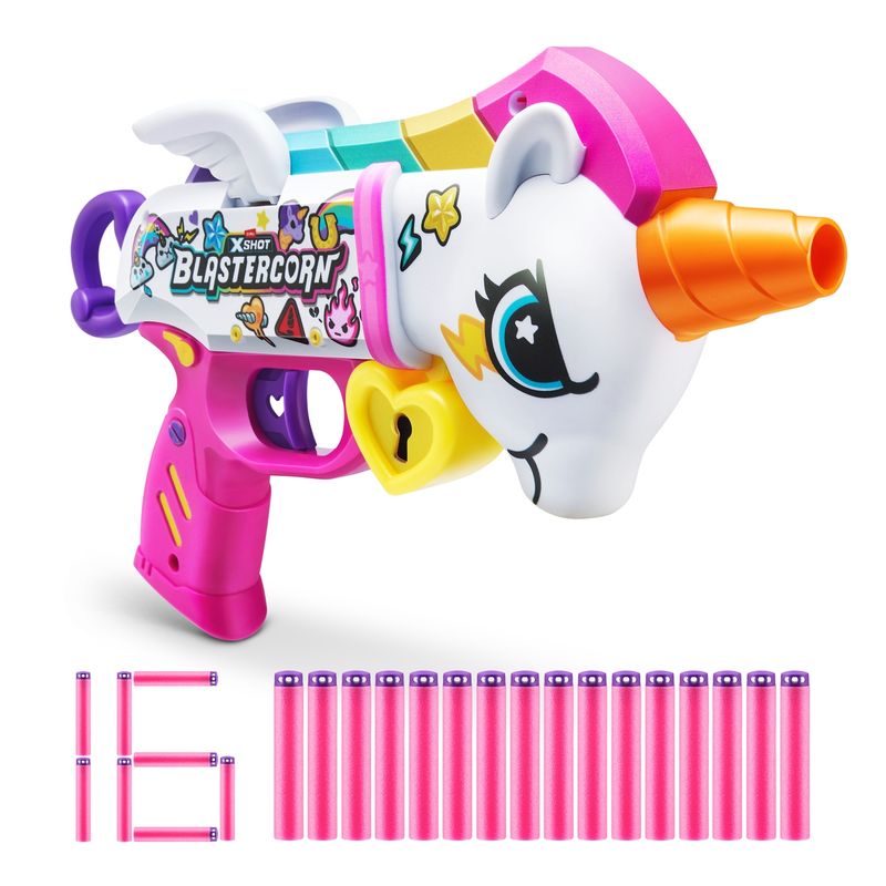 X-SHOT - Lanzador Blastercorn Unicornio X-Shot