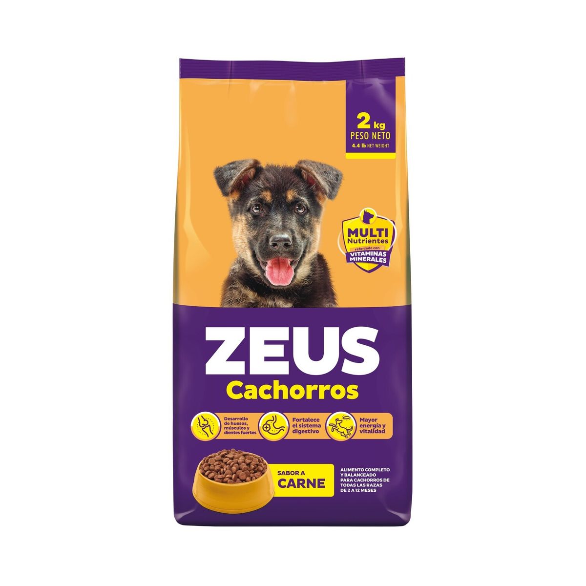 ZEUS - ZEUS ALIMENTOS PERROS CACHORROS 2KG