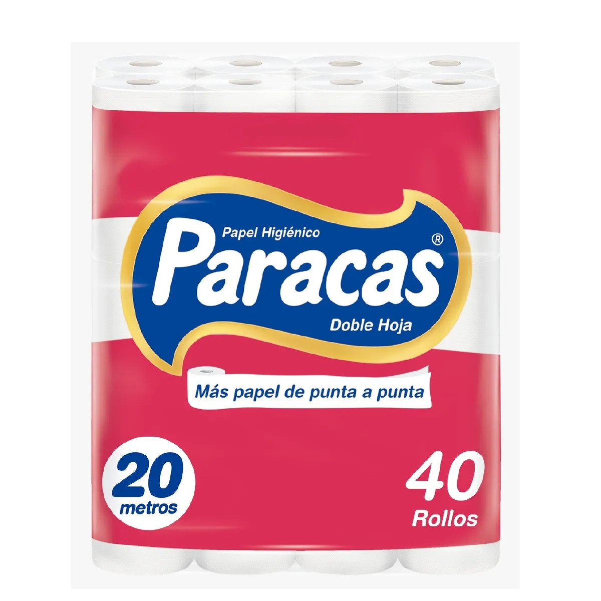 PARACAS - Papel Hgiénico Paracas Empaque 40 Und