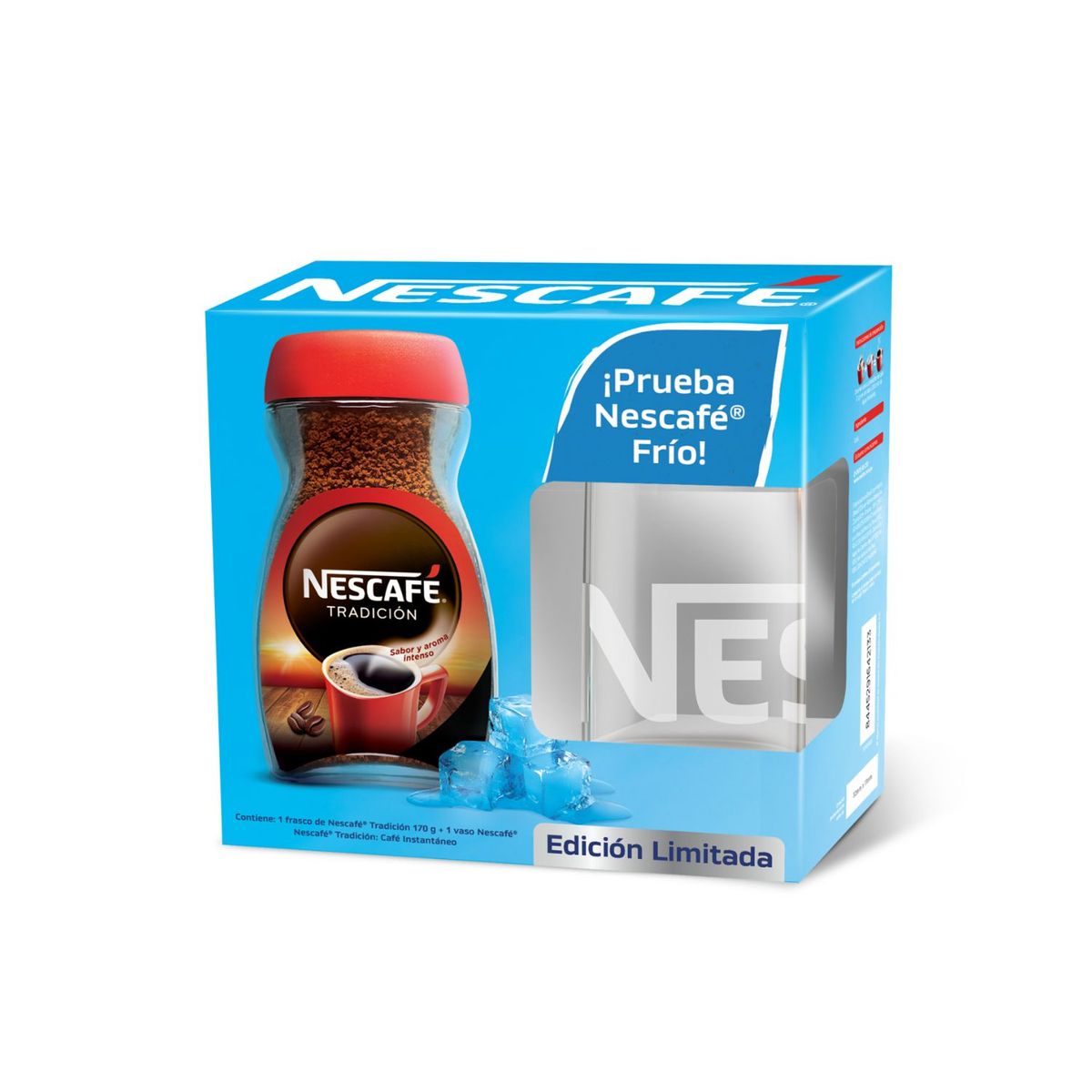 NESCAFE - CAFE INST NESCAFE TRADICION X170G +1VASO