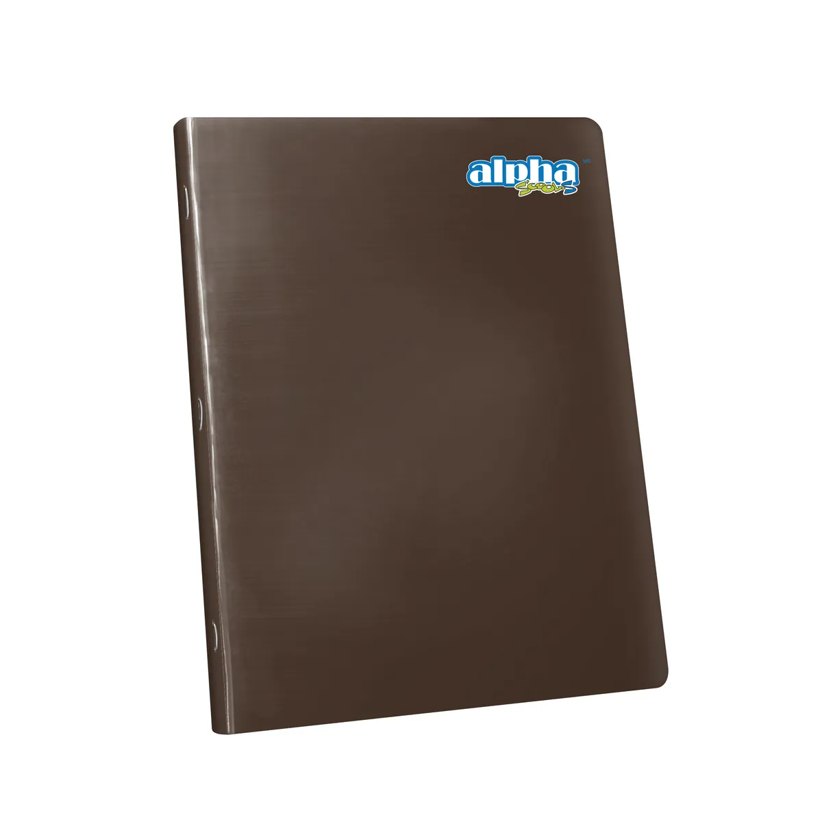 ALPHA - Cuaderno Scool S Triple Renglón 88 Hojas Marco Rojo