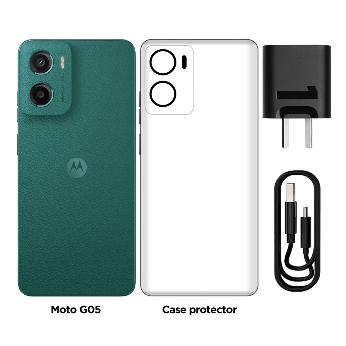 Motorola - Smartphone Moto G05 4+128GB Verde Profundo