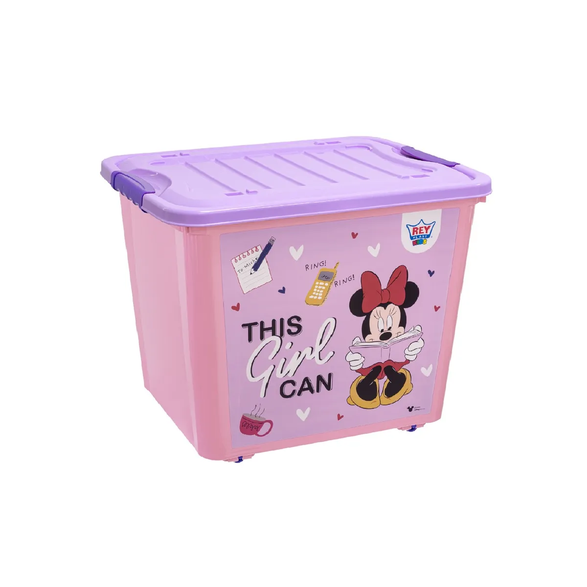 REYPLAST - Caja Móvil Reyplast Suprema Minnie 28 L