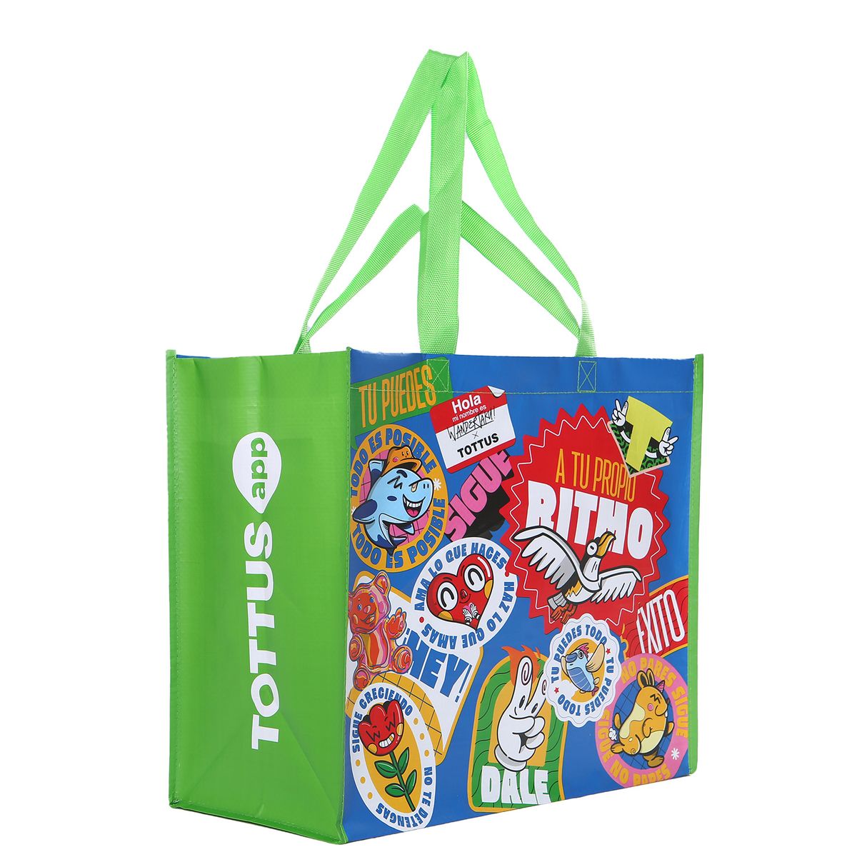 Tottus - Bolsa Reutilizable Stickers