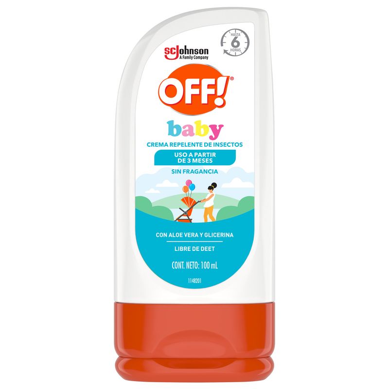 OFF - REPELENTE EN CREMA OFF BABY 100ML