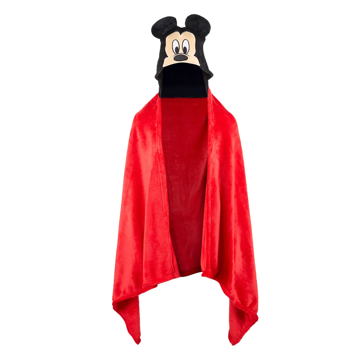 CASA JOVEN - Manta Flannel con Capucha 75x150 cm Mickey