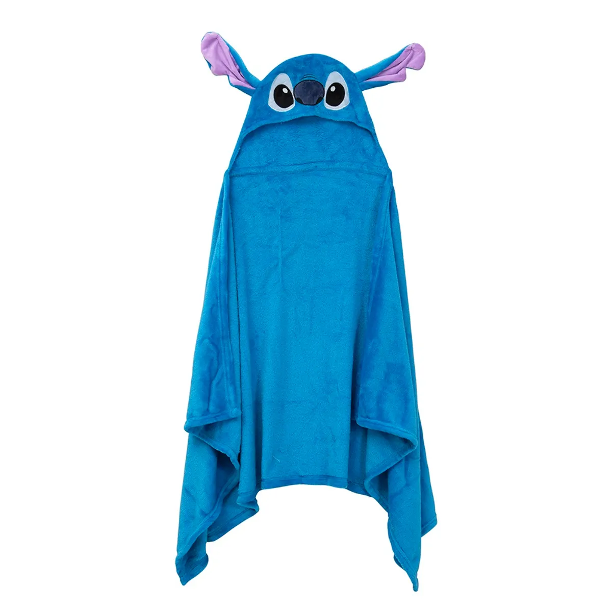 CASA JOVEN - Manta Flannel con Capucha 75x150 cm Stitch