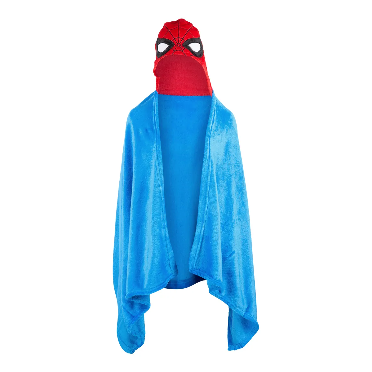 CASA JOVEN - Manta Flannel con Capucha 75x150 cm Spiderman