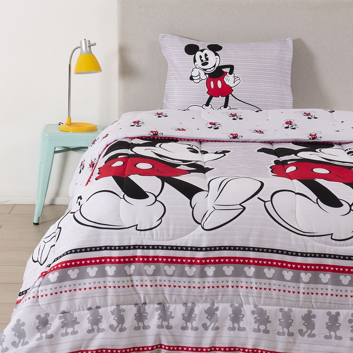 DISNEY - RL - Edredón Infantil Mickey 1.5 Pl