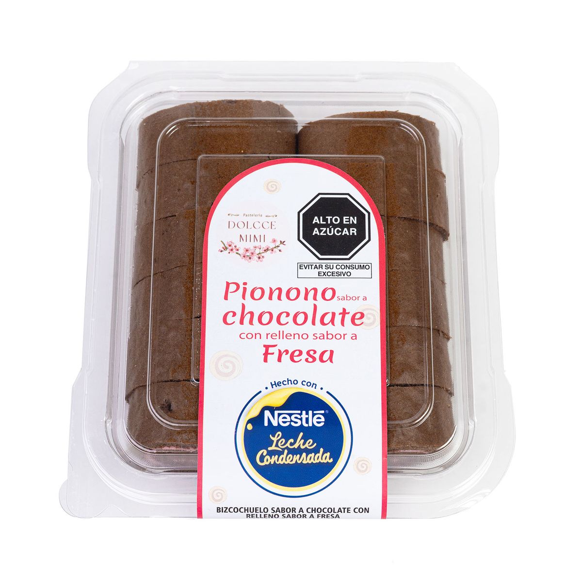 DOLCE MIMI - Piononito Chocolate Relleno Fresa x Un