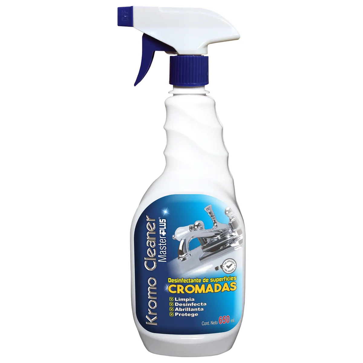 MASTERPLUS - Desinfectante Master Plus Kromo Cleaner Envase 650 mL
