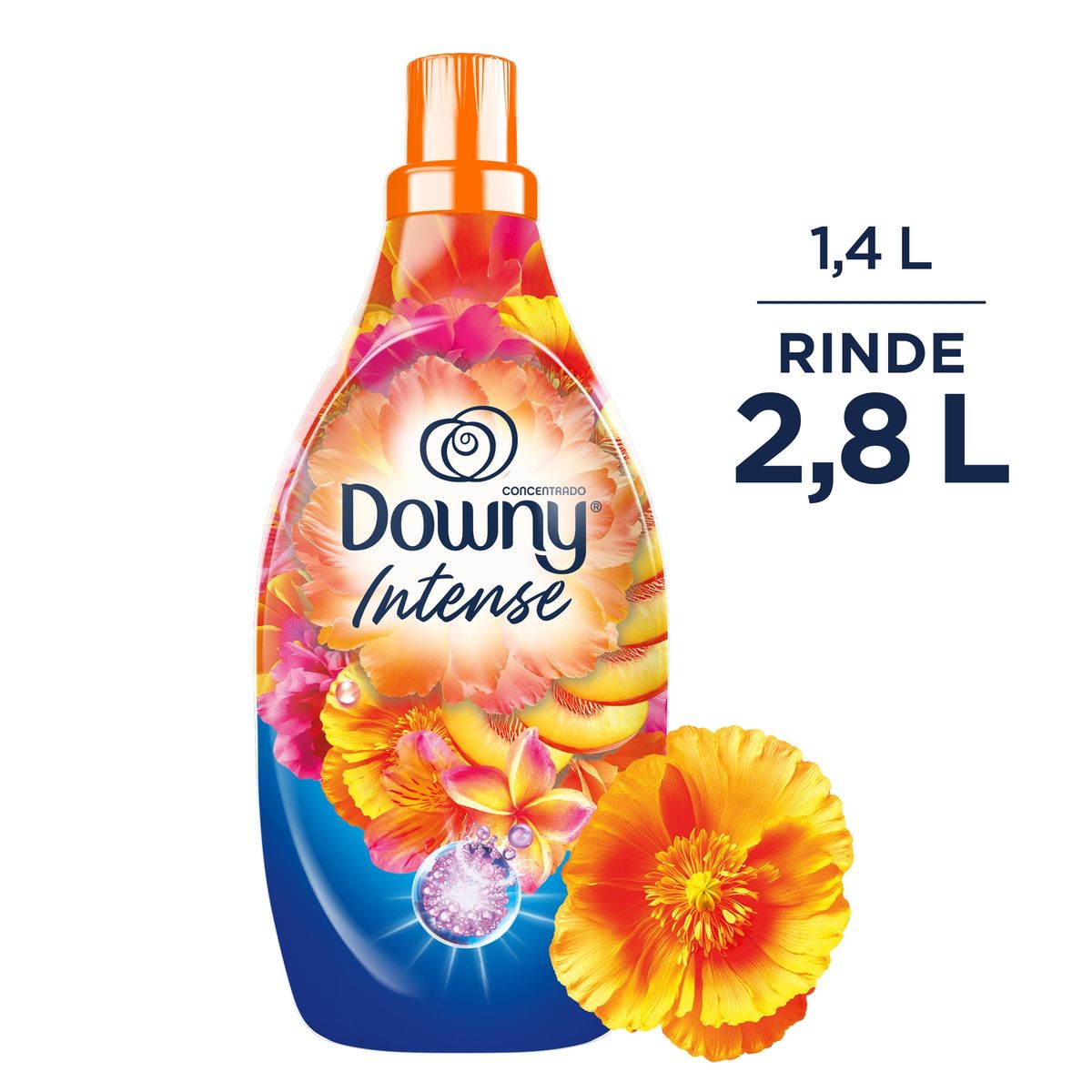 DOWNY - Suavizante Downy Concentrado Exótico Botella 1.4 L