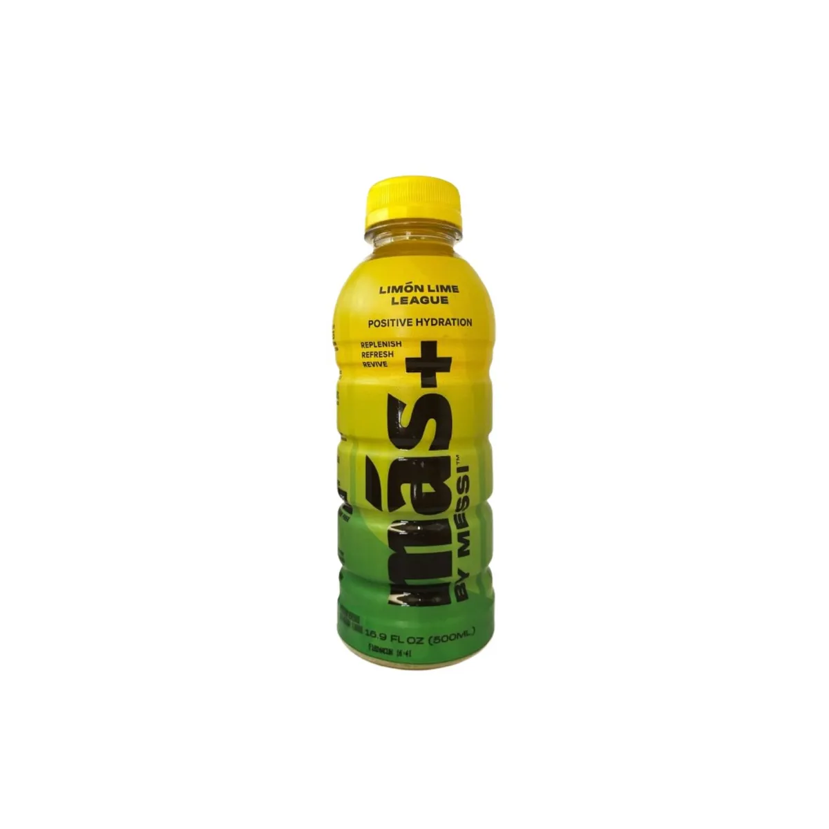  - Bebida Rehidratante Mas+ By Messi Limon Lime Botella 500 mL