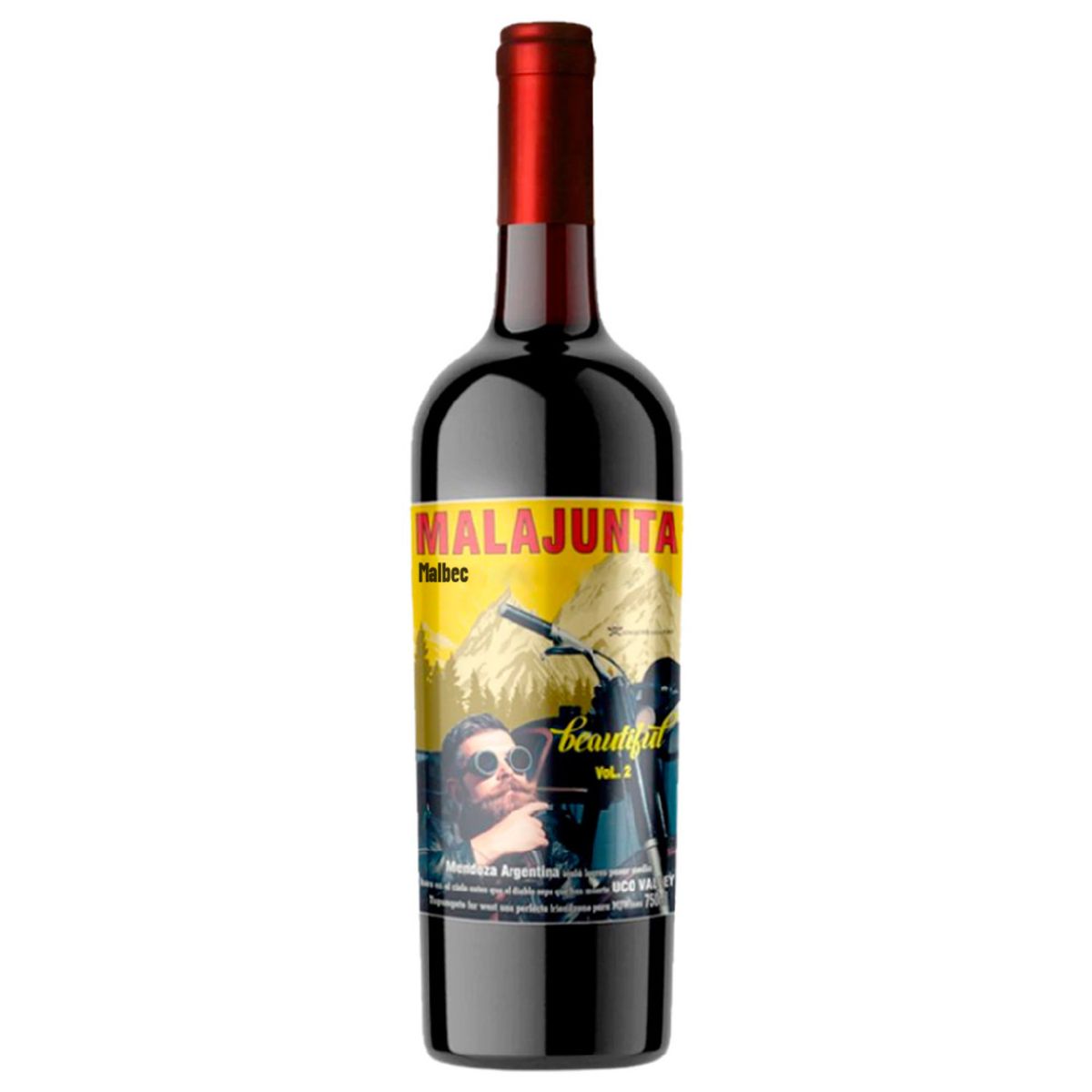 MALAJUNTA - Vino Tinto Malajunta Malbec Botella 750 mL