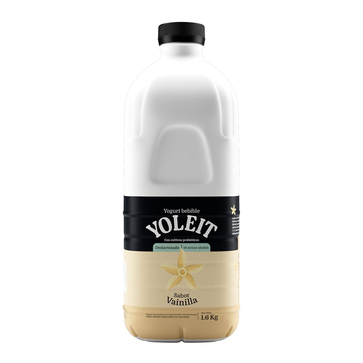 YOLEIT - Yogurt Bebible Yoleit Vainilla Botella 1.6 Kg