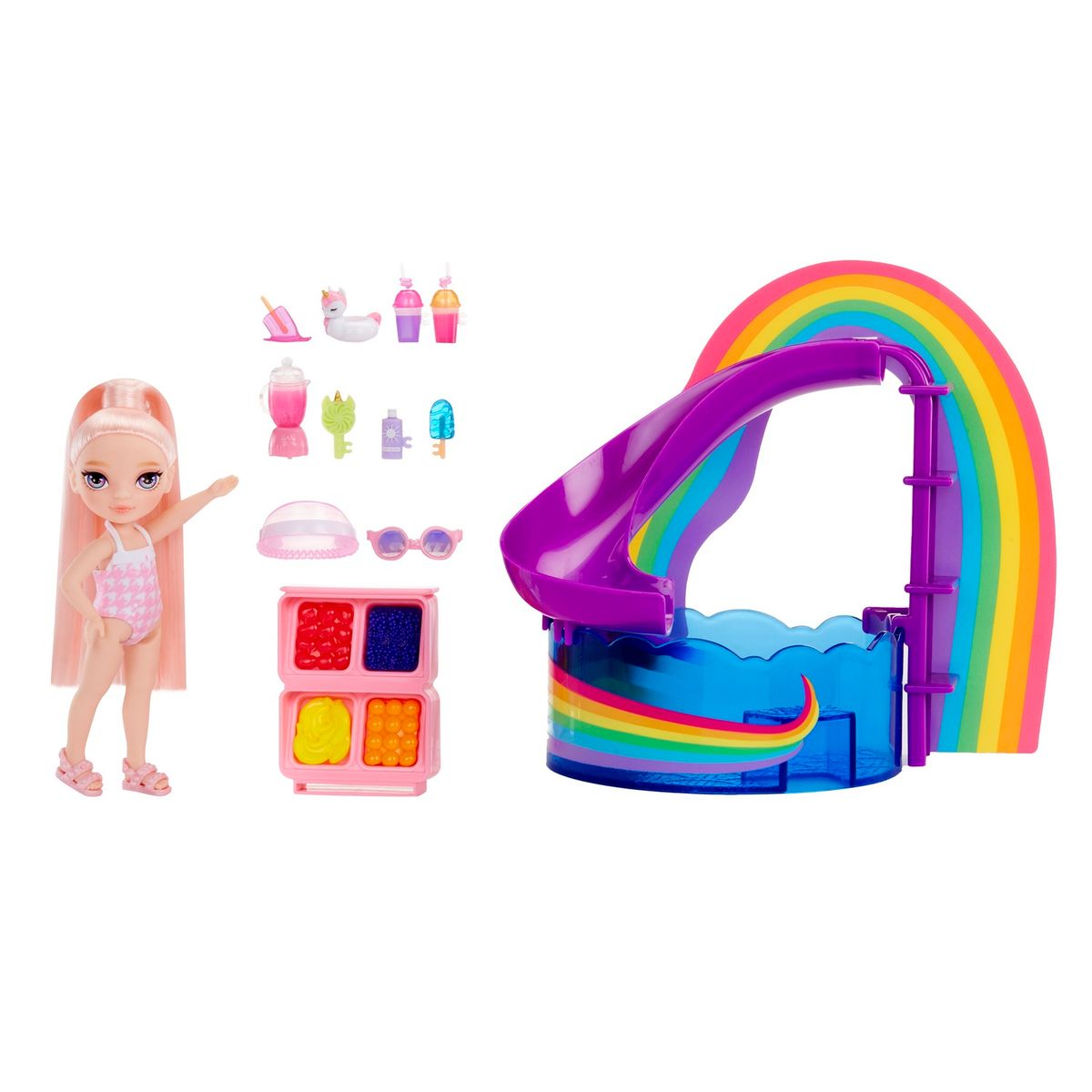 RAINBOW HIGH - Muñeca Rainbow High Little Pool Day