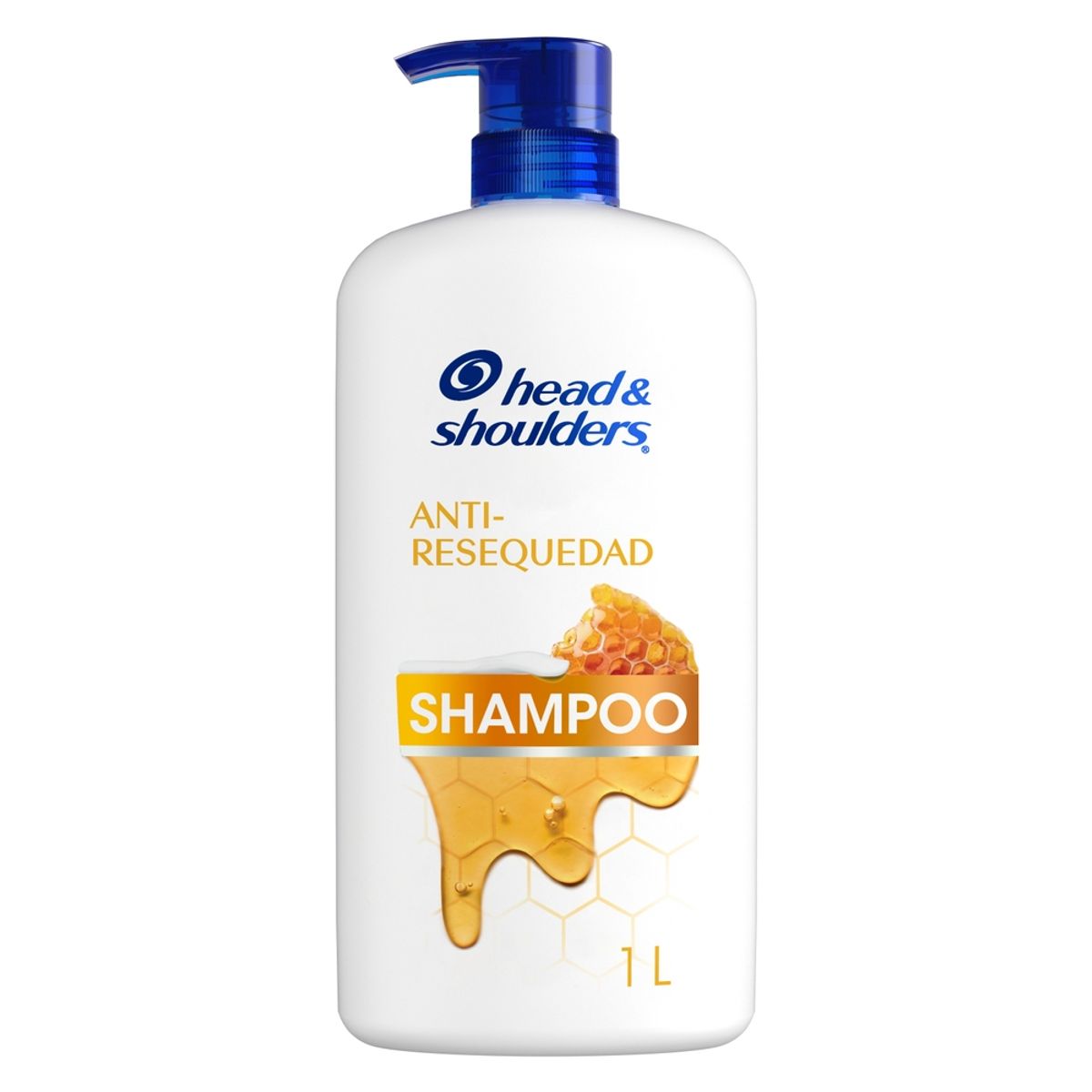 HEAD SHOULDERS - Shampoo Head Shoulders Antiresequedad Miel Envase 1 L