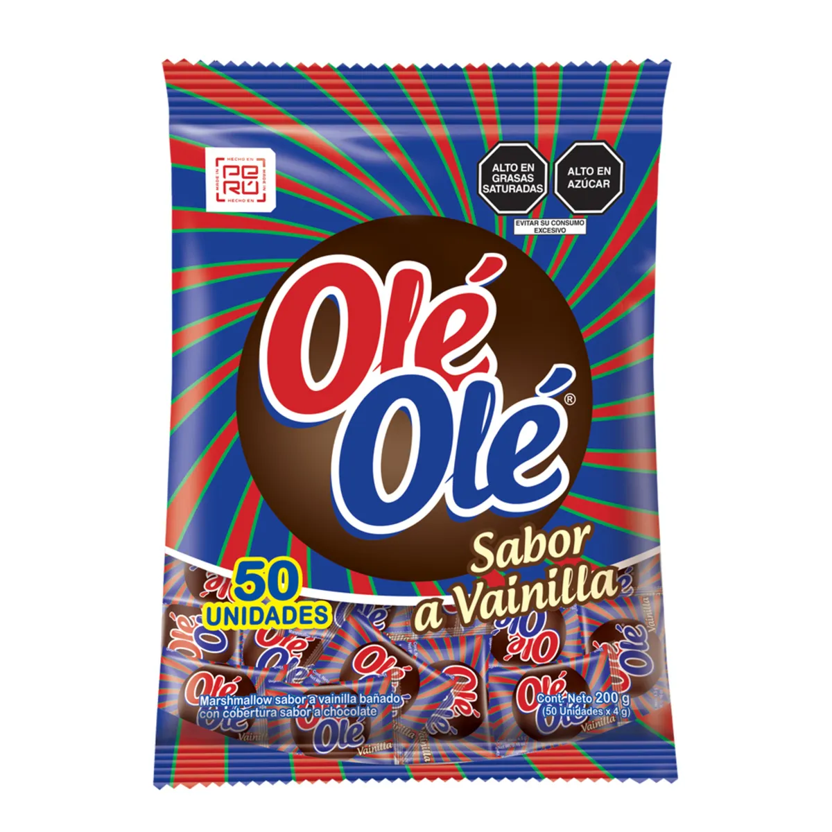 OLE OLE - Marshmallows Ole Ole Vainilla Bolsa 200 g