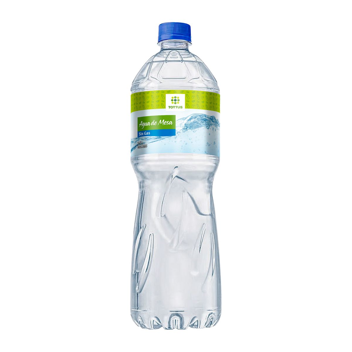 TOTTUS - Agua Tottus Sin Gas Botella 2.5 L