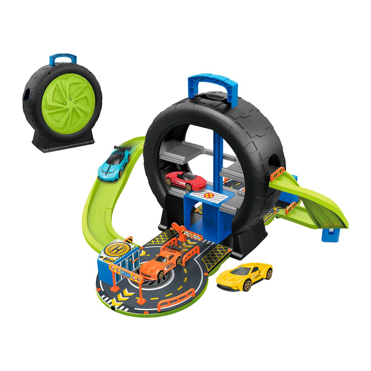 Kidsn Play - TIRE PARKING GARAGE