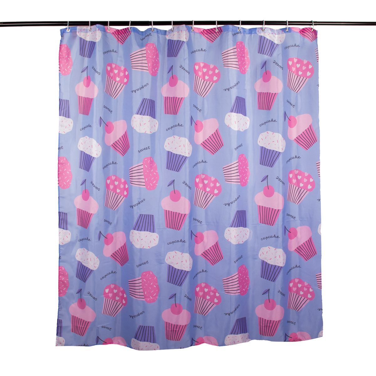 CASA JOVEN - Cortina de Baño Col Cupcakes