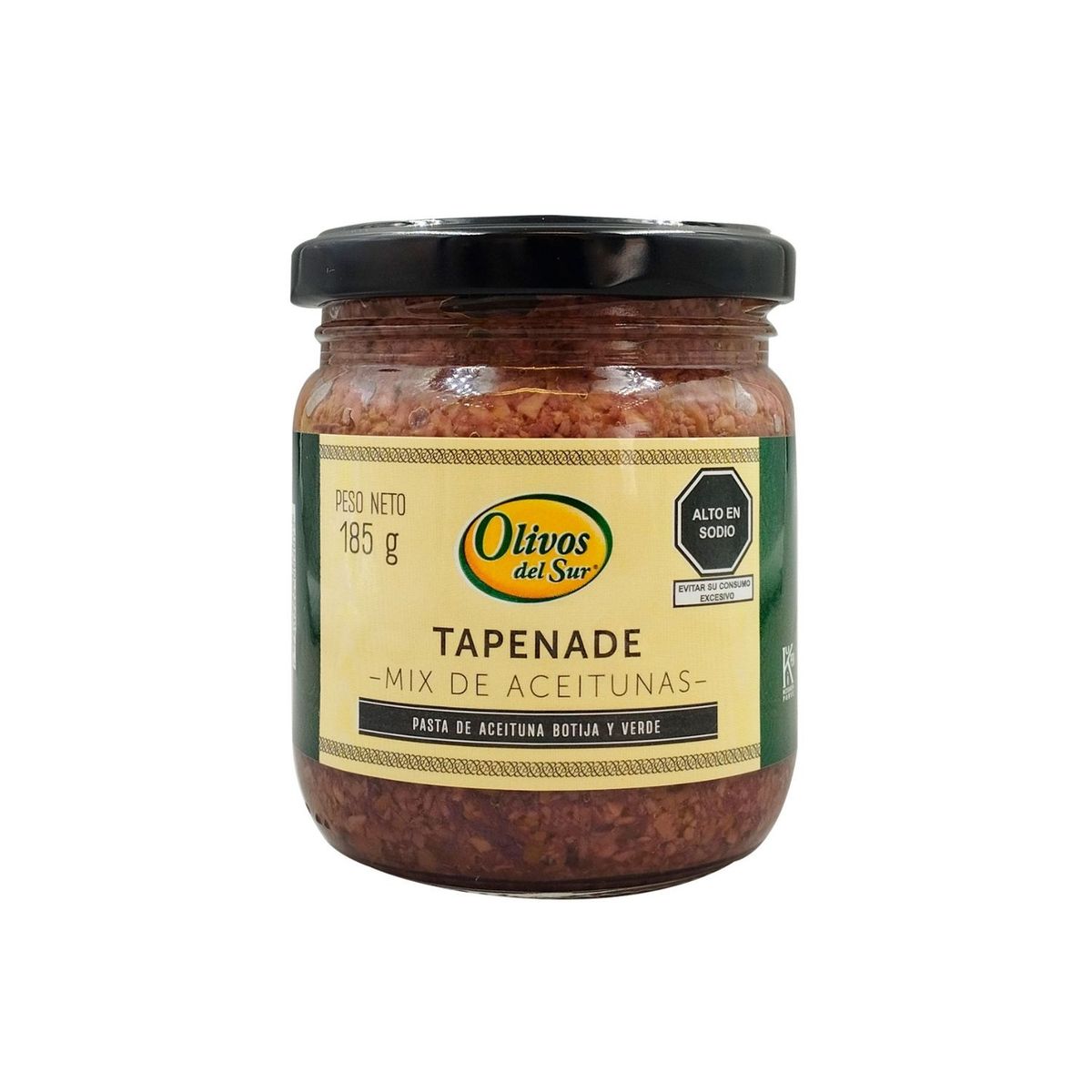 OLIVOS DEL SUR - Tapenade Olivos del Sur Mix de Aceitunas Envase 185 g