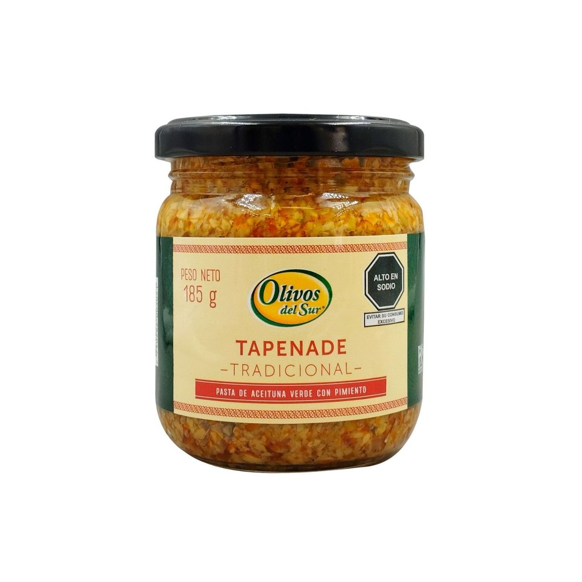 OLIVOS DEL SUR - Tapenade Olivos del Sur Tradicional Envase 185 g
