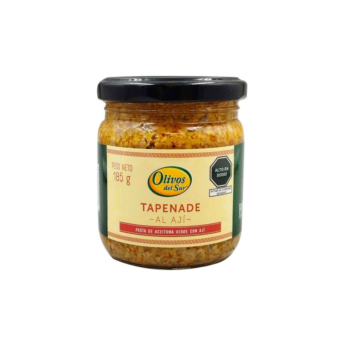 OLIVOS DEL SUR - Tapenade Olivos del Sur al Ají Limo Envase 185 g