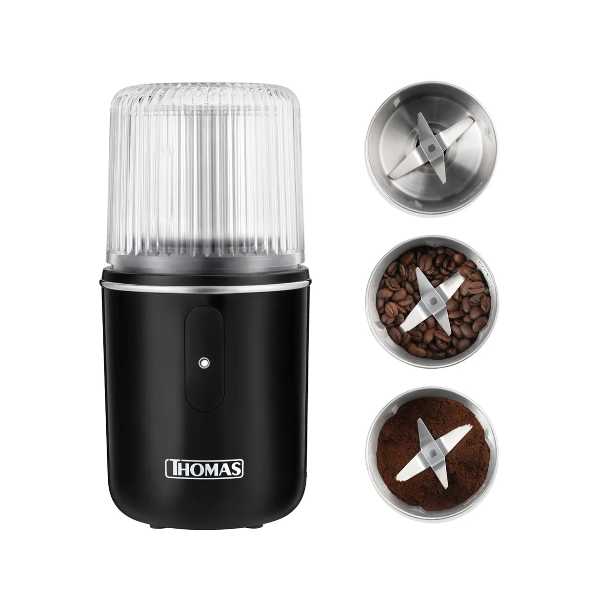 THOMAS - Molinillo Cafe 180W 55Gr 4Cuchillas