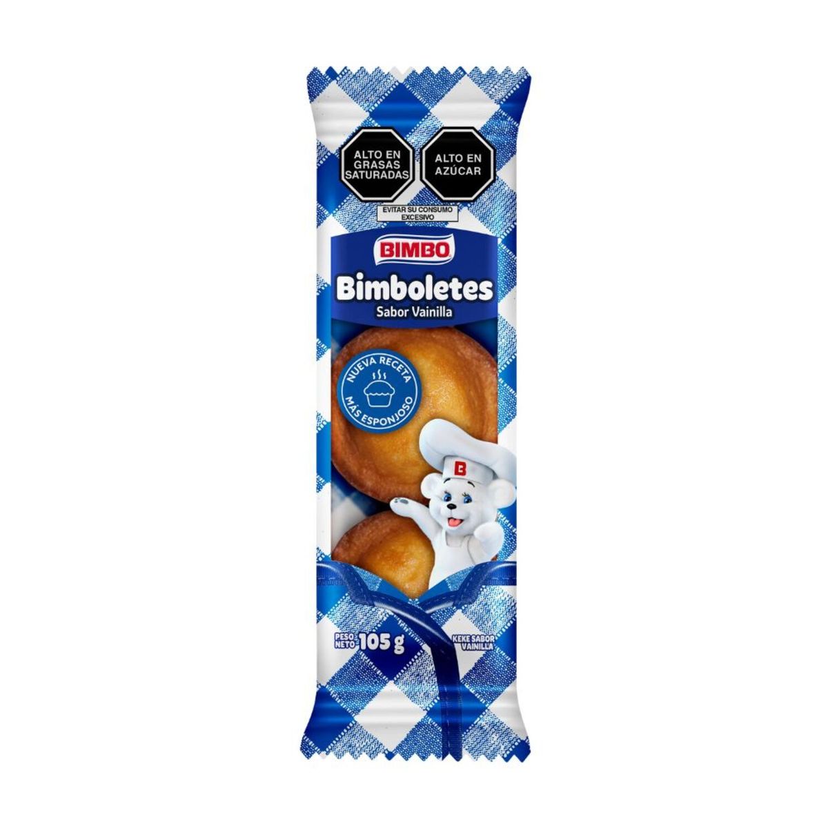BIMBO - Kekitos Bimboletes Vainilla Bolsa 105 g