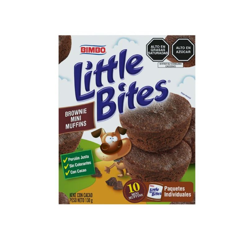 BIMBO - LITTLE BITES BROWNIE CJ 10P 130G BIM