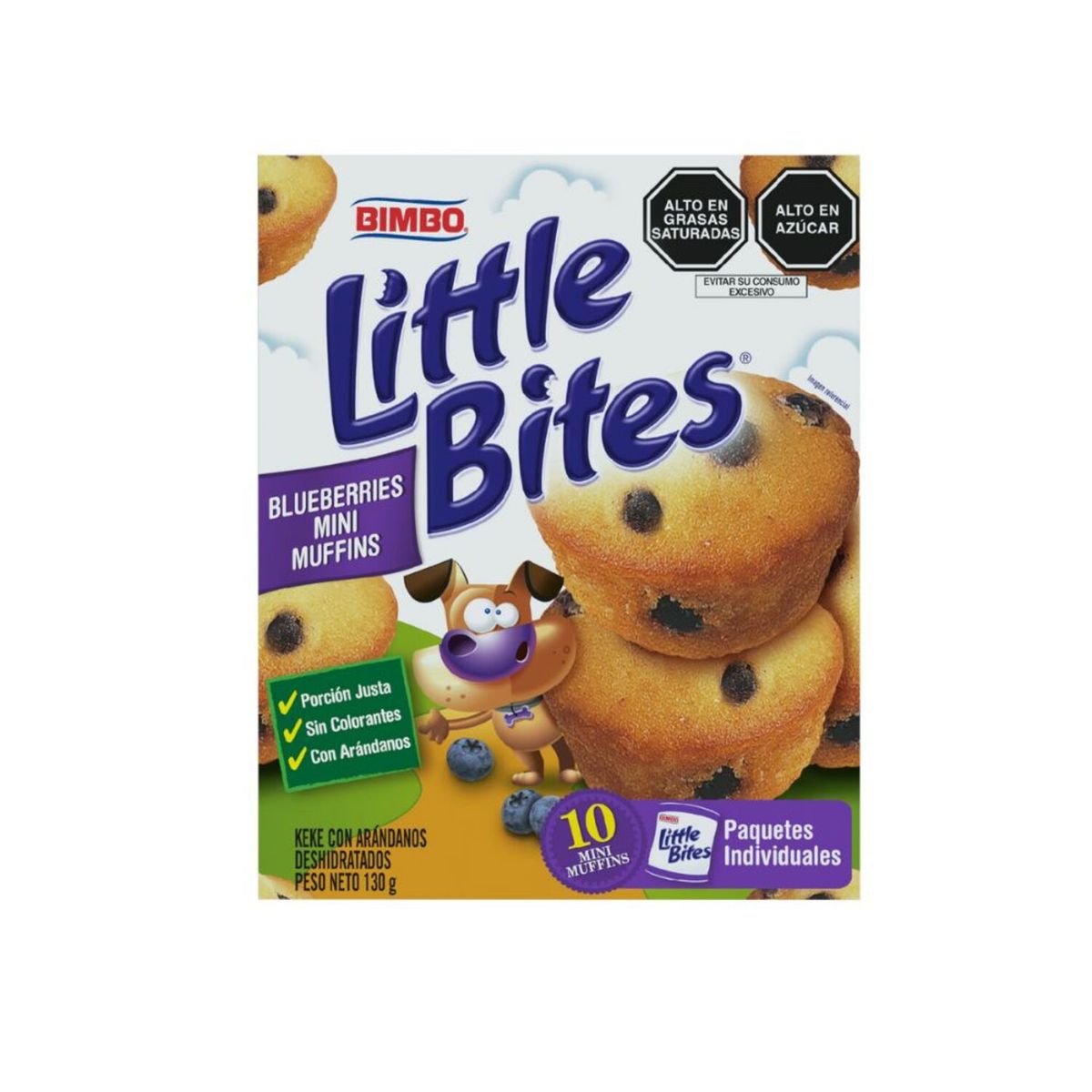 BIMBO - Little Bites Blueberry Bimbo Caja 10 Und