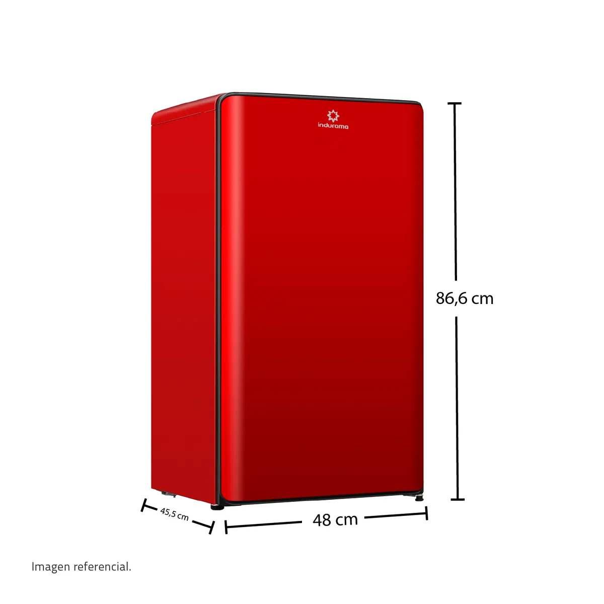 INDURAMA - Frigobar 90 L RI-109R Rojo