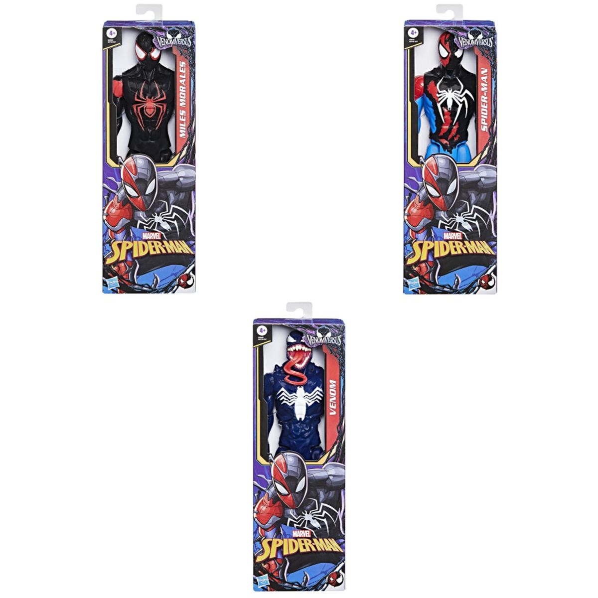 MARVEL - Figura Spiderman Venomversus Titan