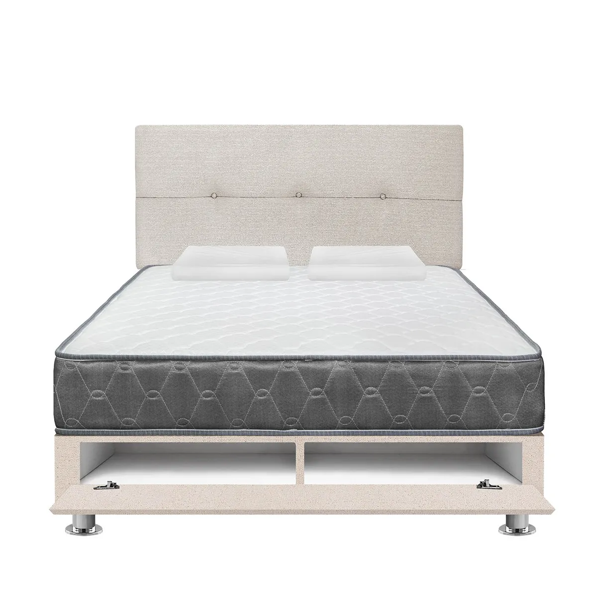 FORLI - Dormitorio Sabanera Beige Acqua 2Plz+Sofa Cama